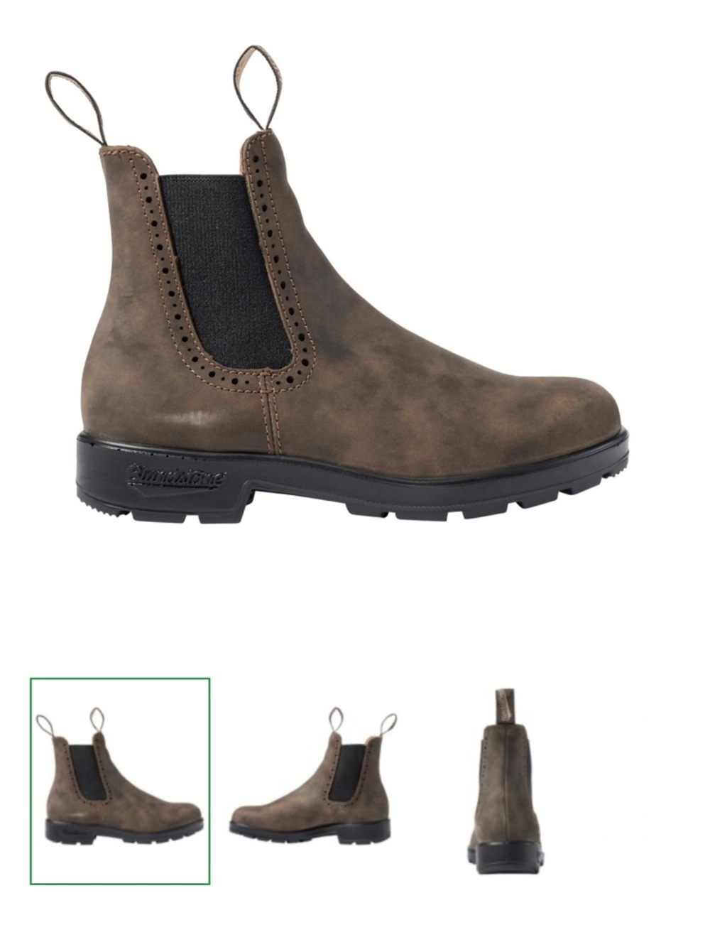Blundstone-9500 High Top Chelsea Boots